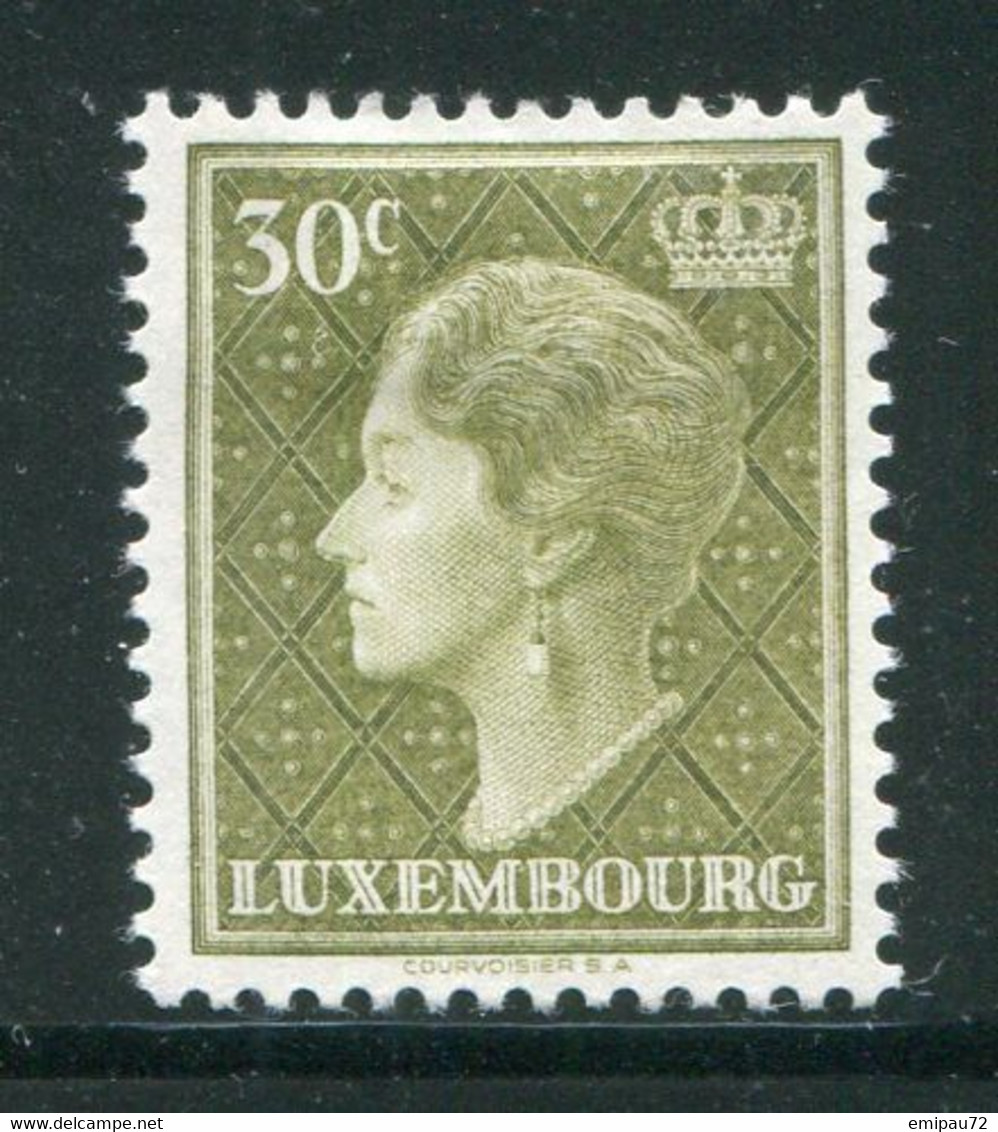 LUXEMBOURG- Y&T N°545- Neuf Avec Charnière * - 1948-58 Charlotte Di Profilo Sinistro