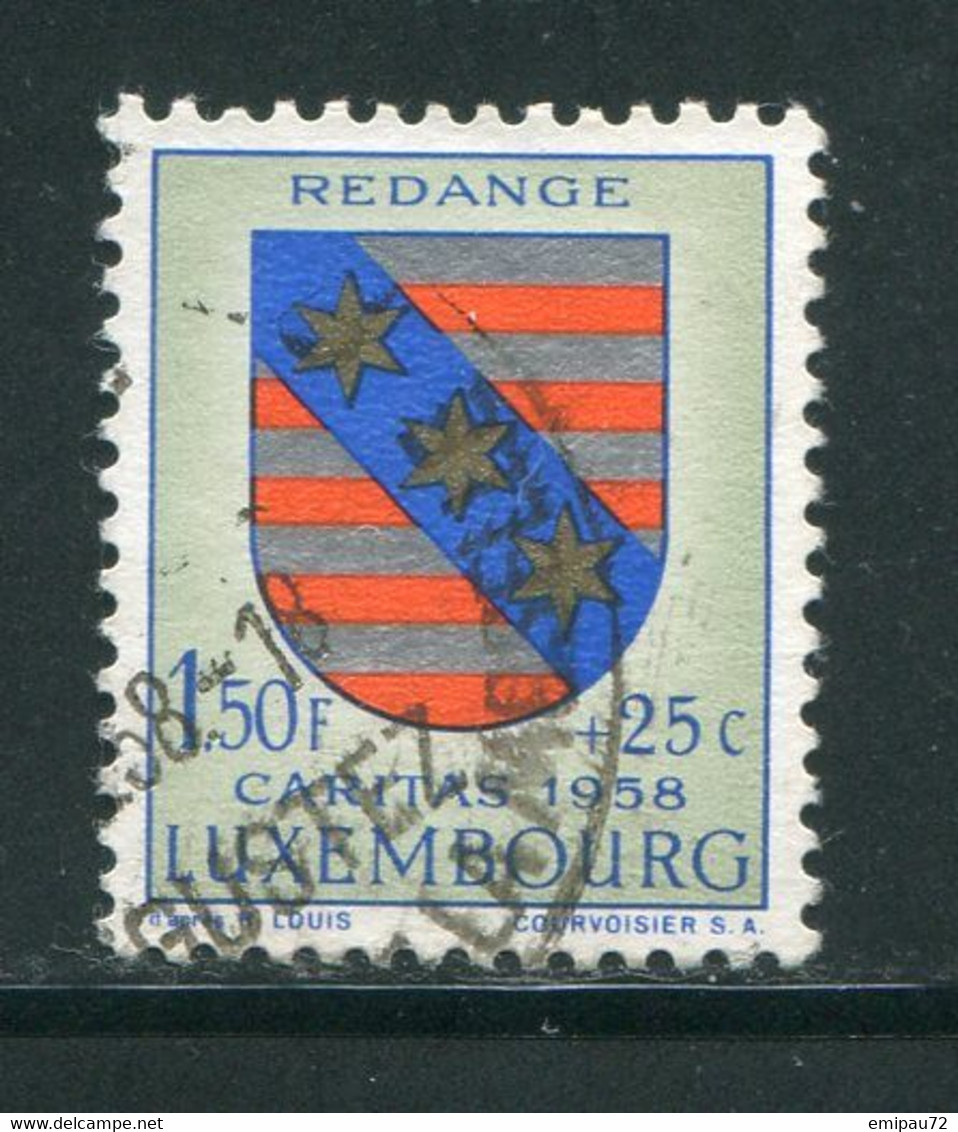 LUXEMBOURG- Y&T N°555- Oblitéré (armoirie) - Usados