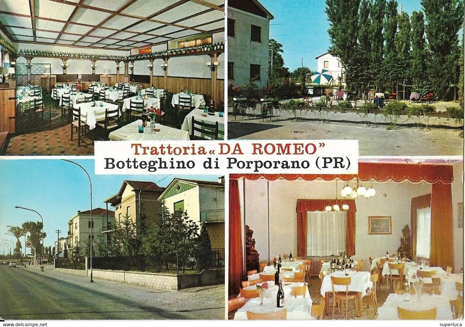 9-TRATTORIA "DA ROMEO"BOTTEGHINO DI PORPORANO(PR)VEDUTINE - Parma