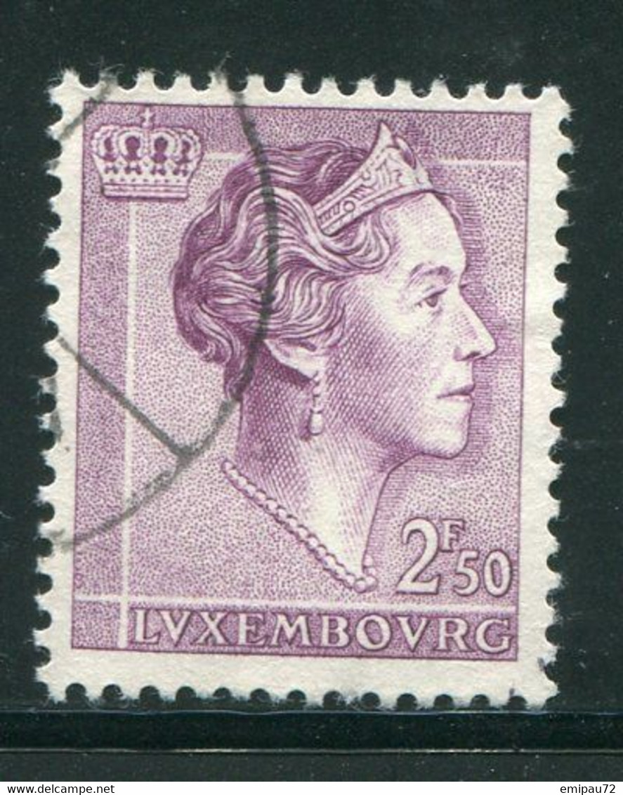 LUXEMBOURG- Y&T N°585- Oblitéré - 1960 Charlotte, Diadem