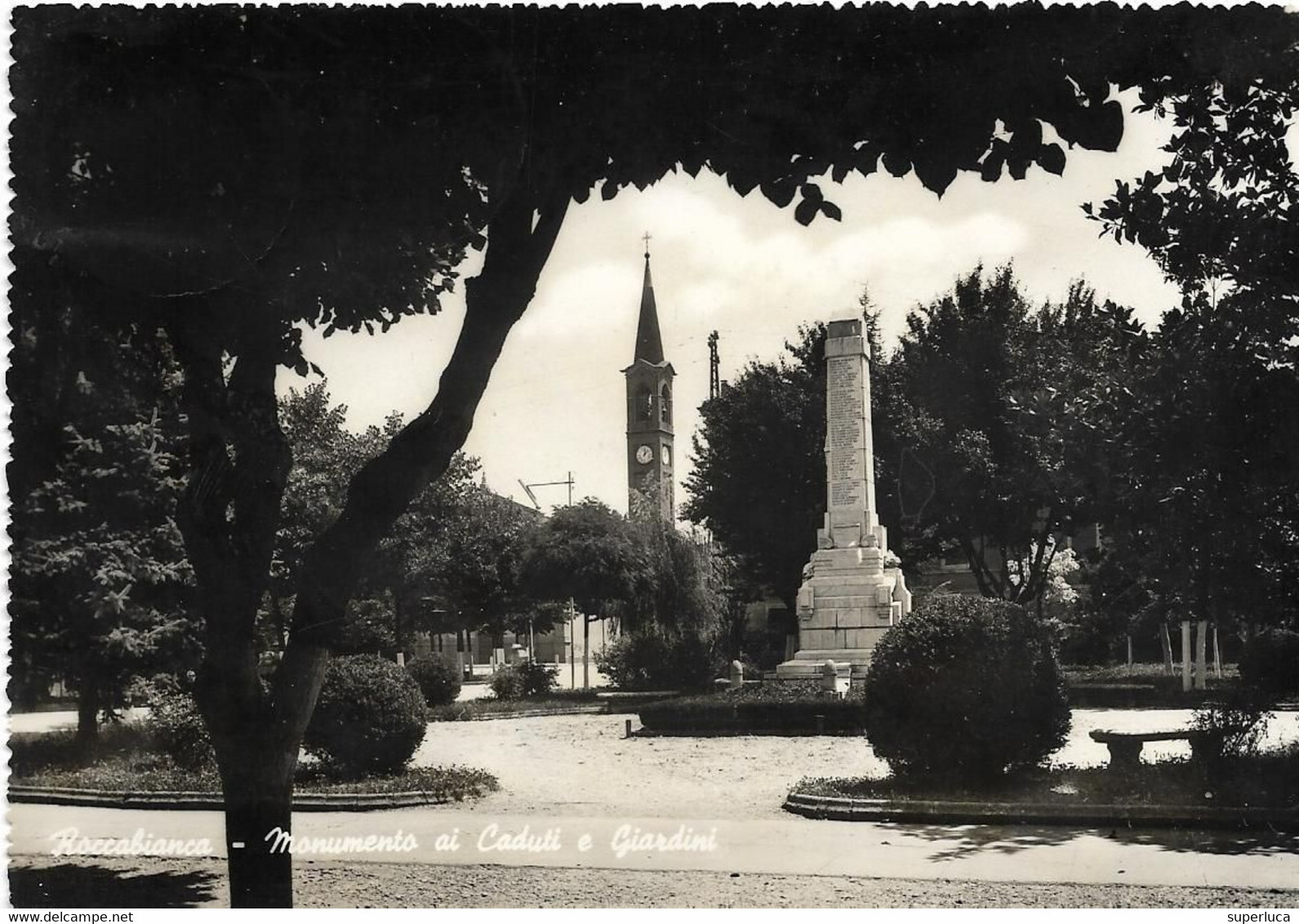 9-ROCCABIANCA-MONUMENTO AI CADUTI E GIARDINI - Parma