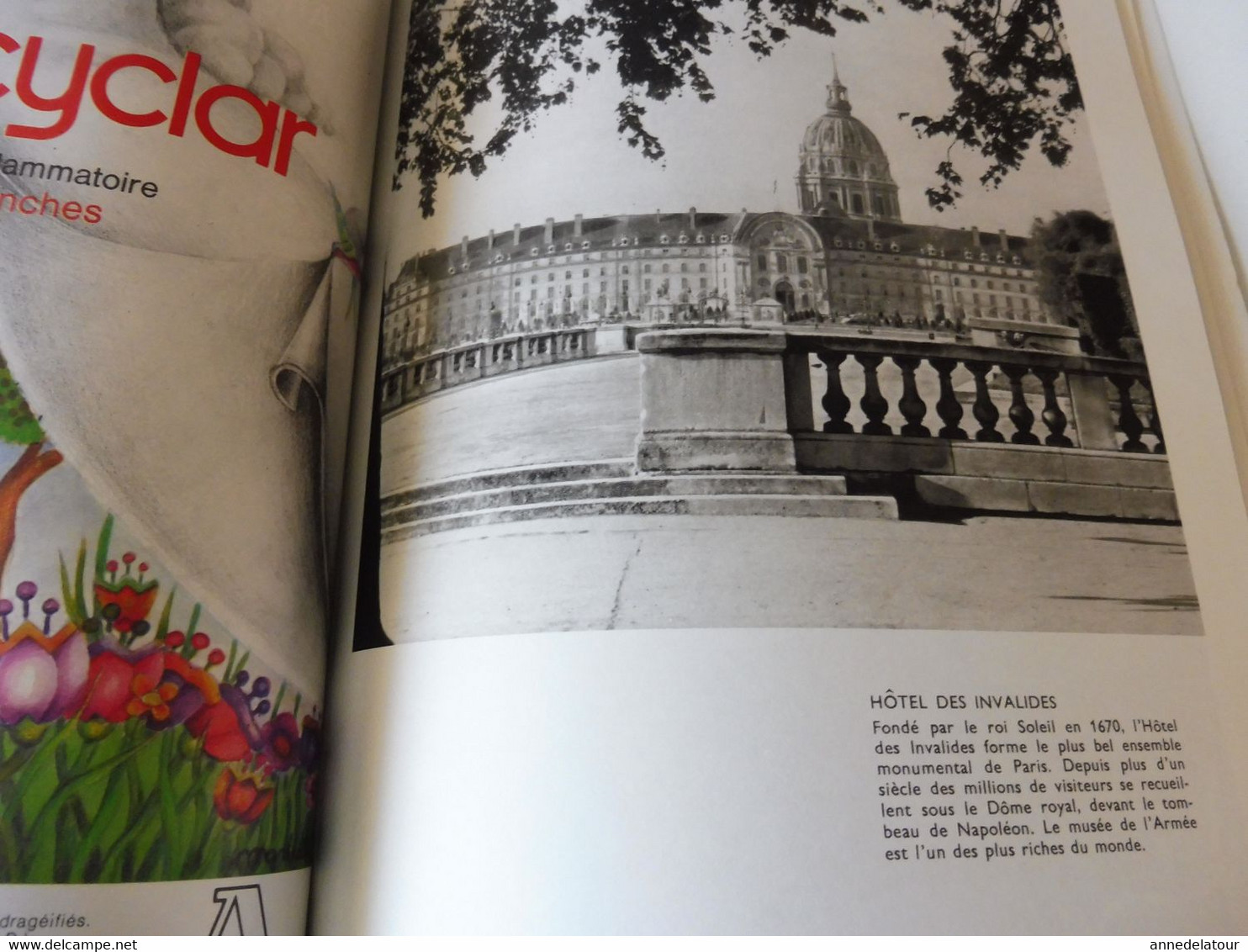 PARIS 1975 LA FRANCE À  TABLE :Flâner du Luxembourg à Montparnasse; Front de Seine à St-Germain des Prés; Les caves ;Etc