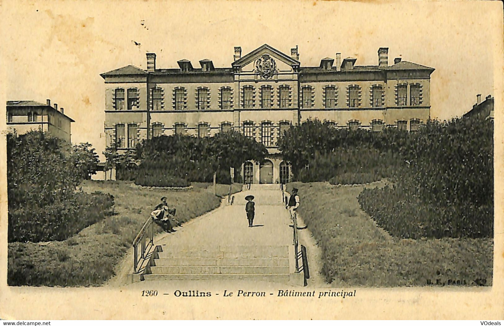 034 485 - CPA -  France (69) Rhône - Oullins - Le Perron - Bâtiment Principal - Oullins