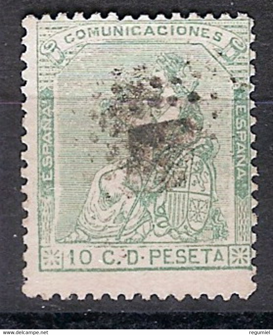 España U 0133 (o) Alegoria. 1873 - Oblitérés