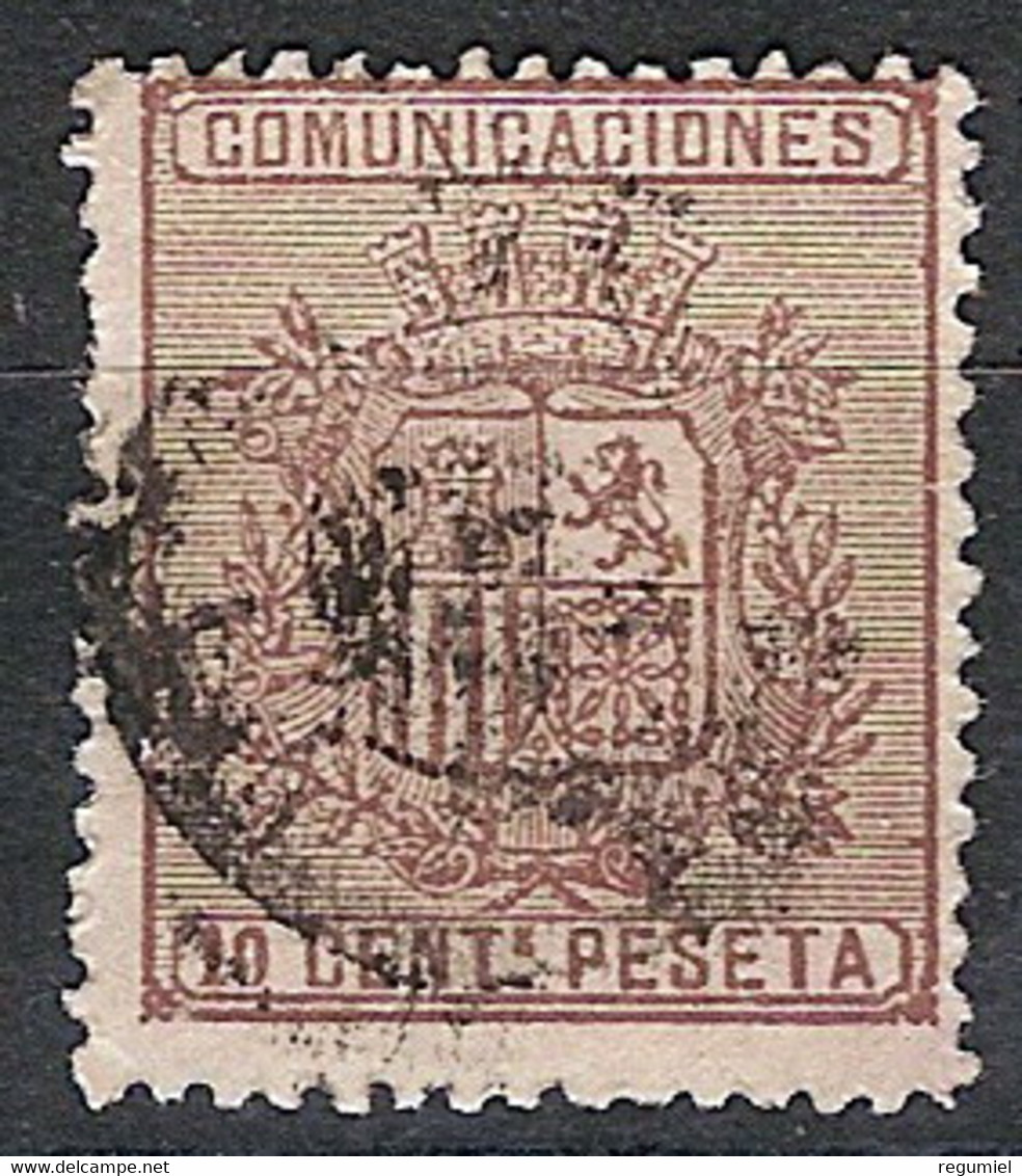 España U 0153 (o) Escudo. 1874 - Usados