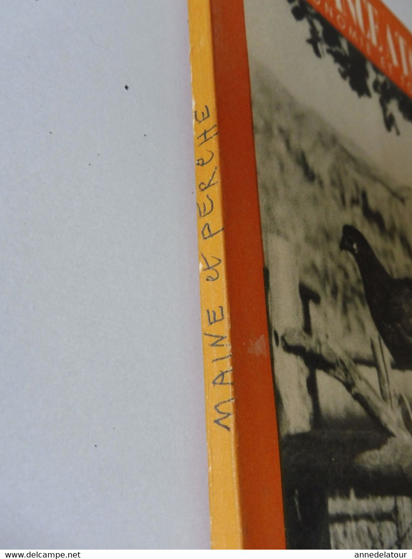 MAINE Et PERCHE 1950 LA FRANCE À TABLE : Moulin-l'Evêque:La Flêche;Yvré-l'Evêque; St-Ceneri-le-Gerei; Mortagne;Sillé;Etc - Toerisme En Regio's