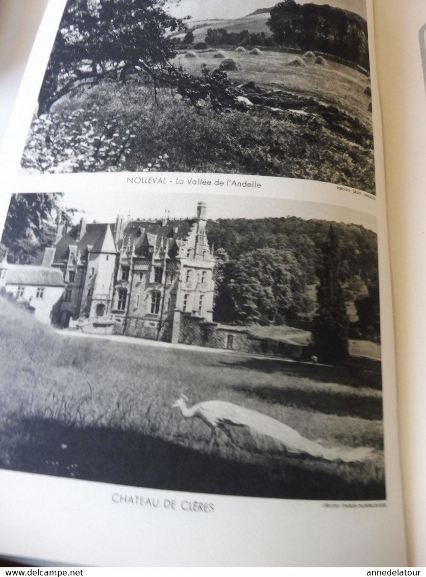 HTE NORMANDIE 1951 LA FRANCE À TABLE:Bénédiction à La St-Pierre-des-Marins; Fécamp;Etretat;Rouen;Le Havre;Le Tréport;Etc