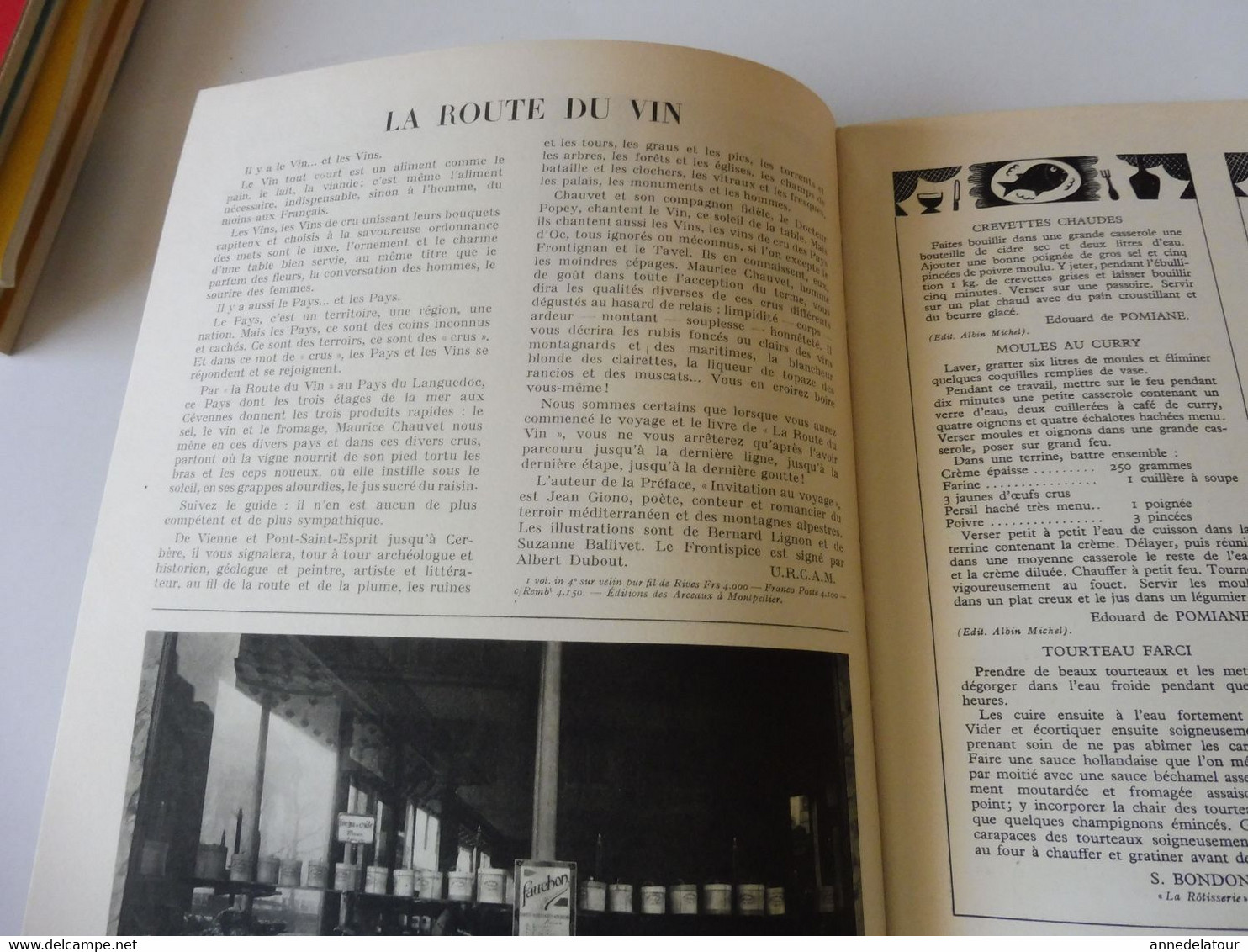 HTE NORMANDIE 1951 LA FRANCE À TABLE:Bénédiction à La St-Pierre-des-Marins; Fécamp;Etretat;Rouen;Le Havre;Le Tréport;Etc