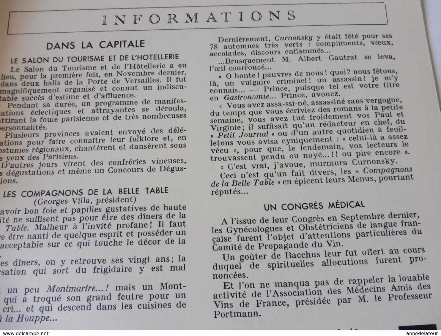 HTE NORMANDIE 1951 LA FRANCE À TABLE:Bénédiction à La St-Pierre-des-Marins; Fécamp;Etretat;Rouen;Le Havre;Le Tréport;Etc