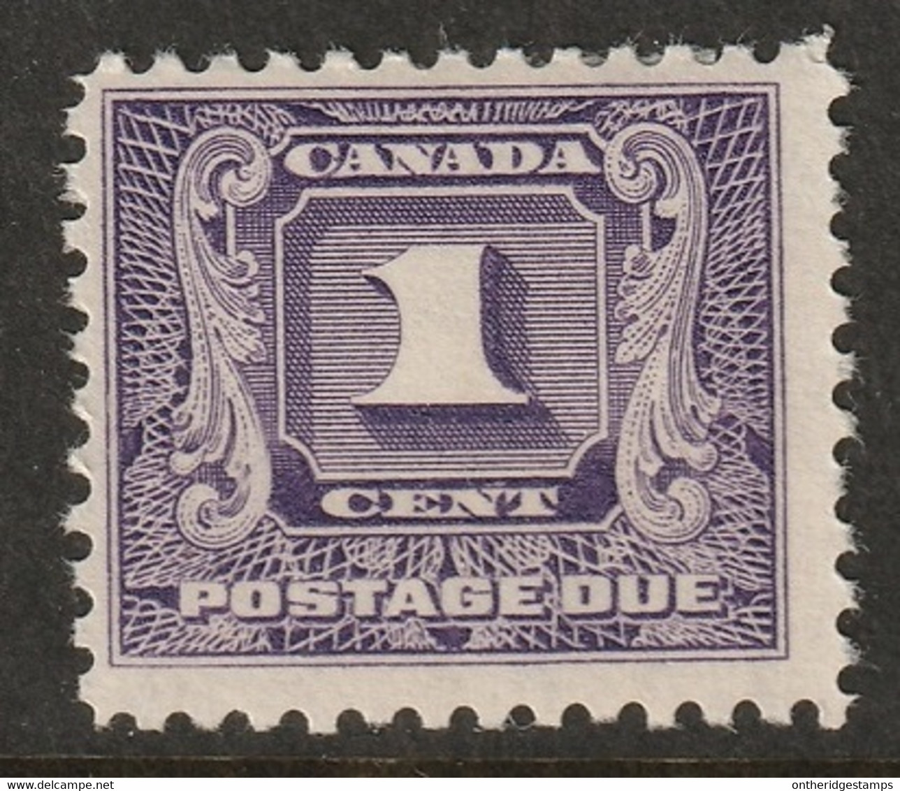 Canada 1930 Sc J6 Mi P6 Yt T6 Postage Due MH* - Postage Due