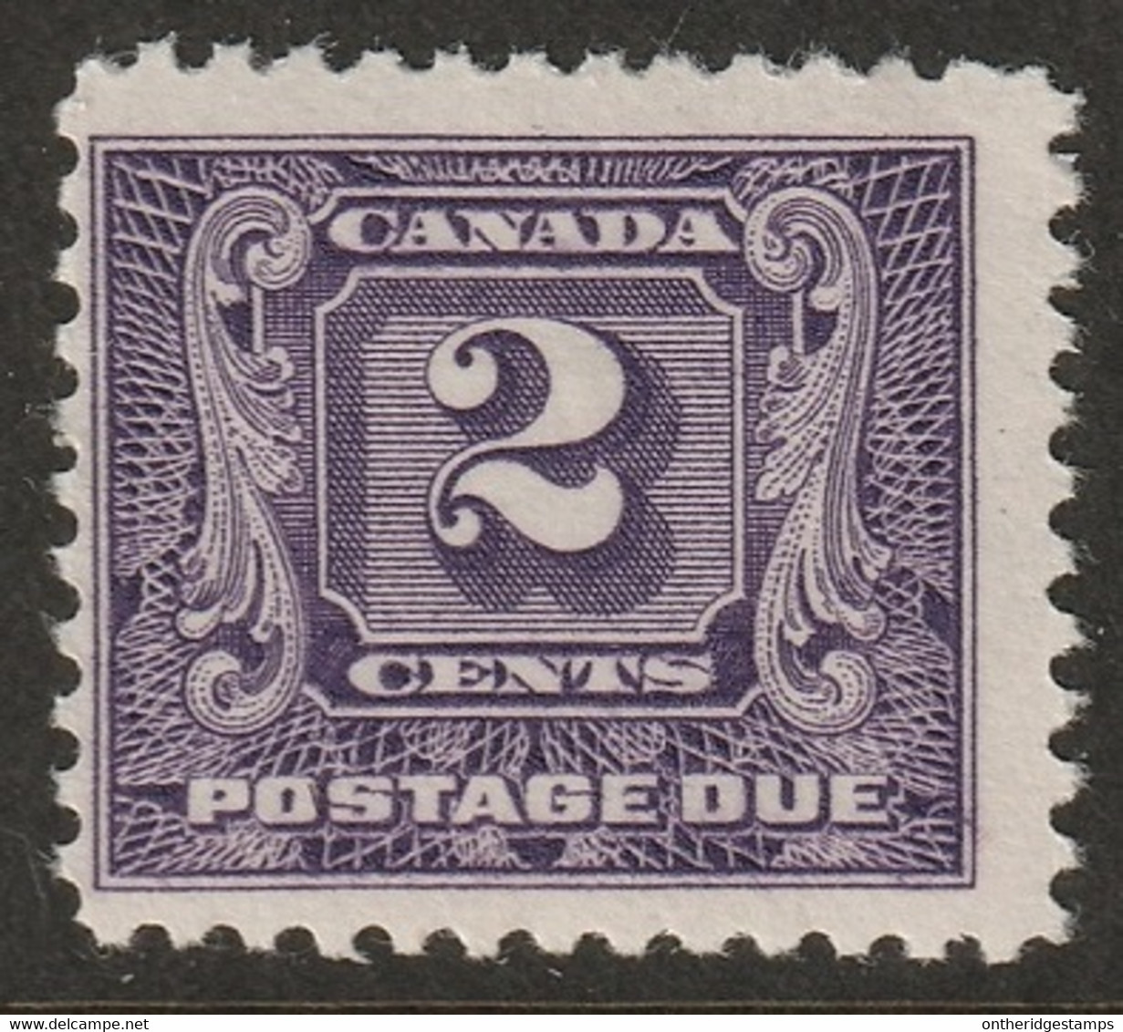 Canada 1930 Sc J7 Mi P7 Yt T7 Postage Due MH* - Portomarken