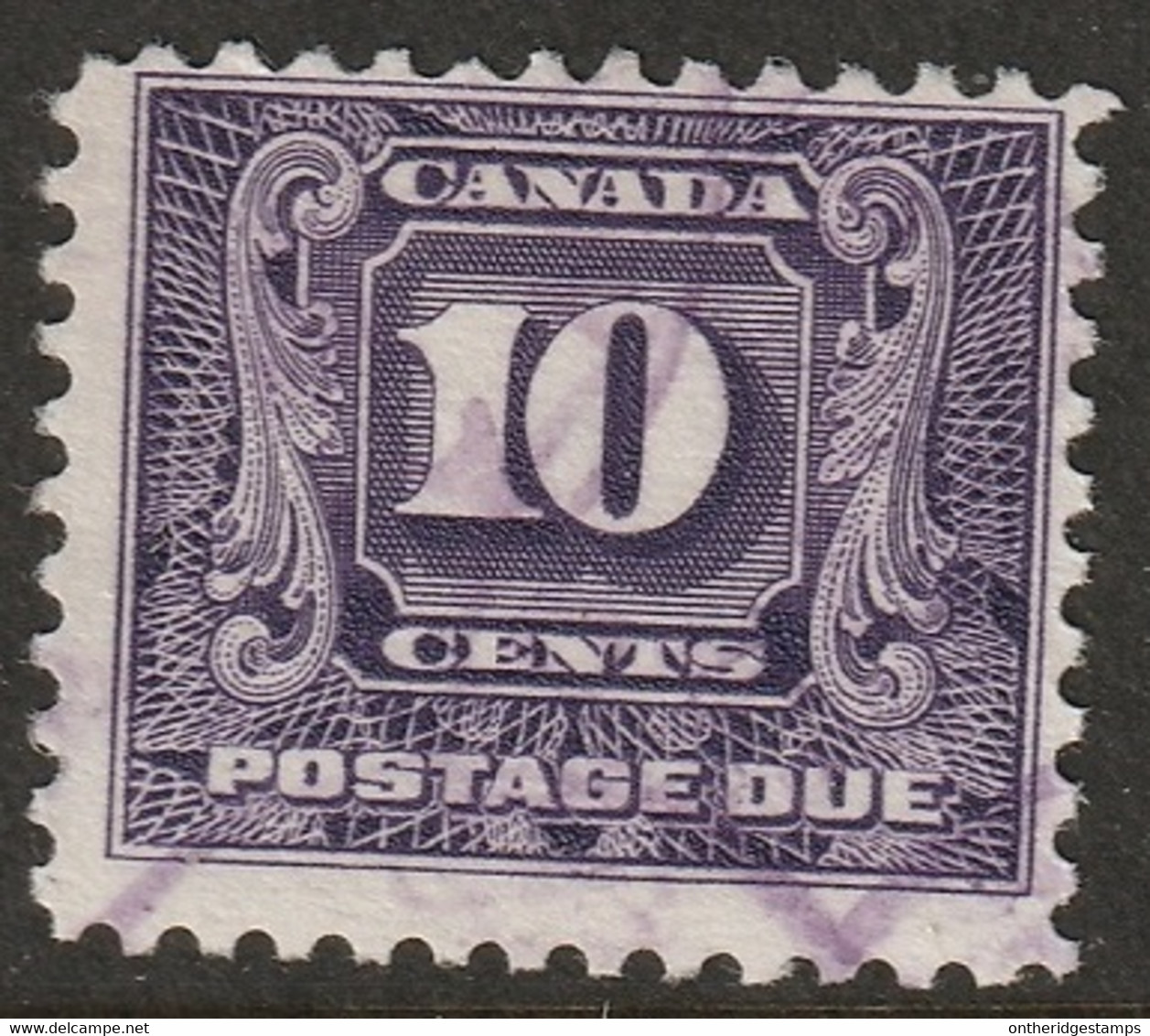 Canada 1932 Sc J10 Mi P10 Yt T10 Postage Due Used - Impuestos