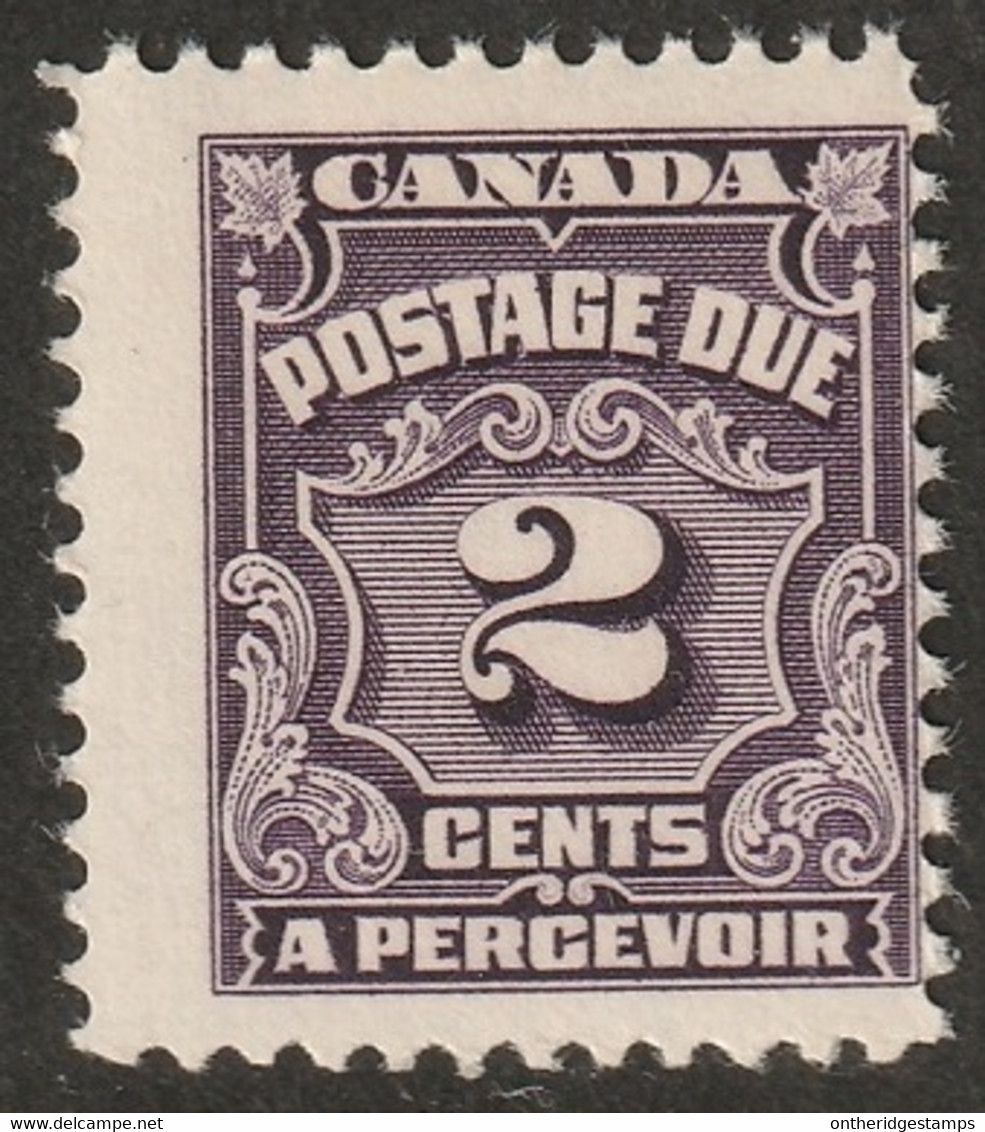 Canada 1933 Sc J16i Mi P16 Yt T15 Postage Due MNH** Hibrite Paper - Port Dû (Taxe)