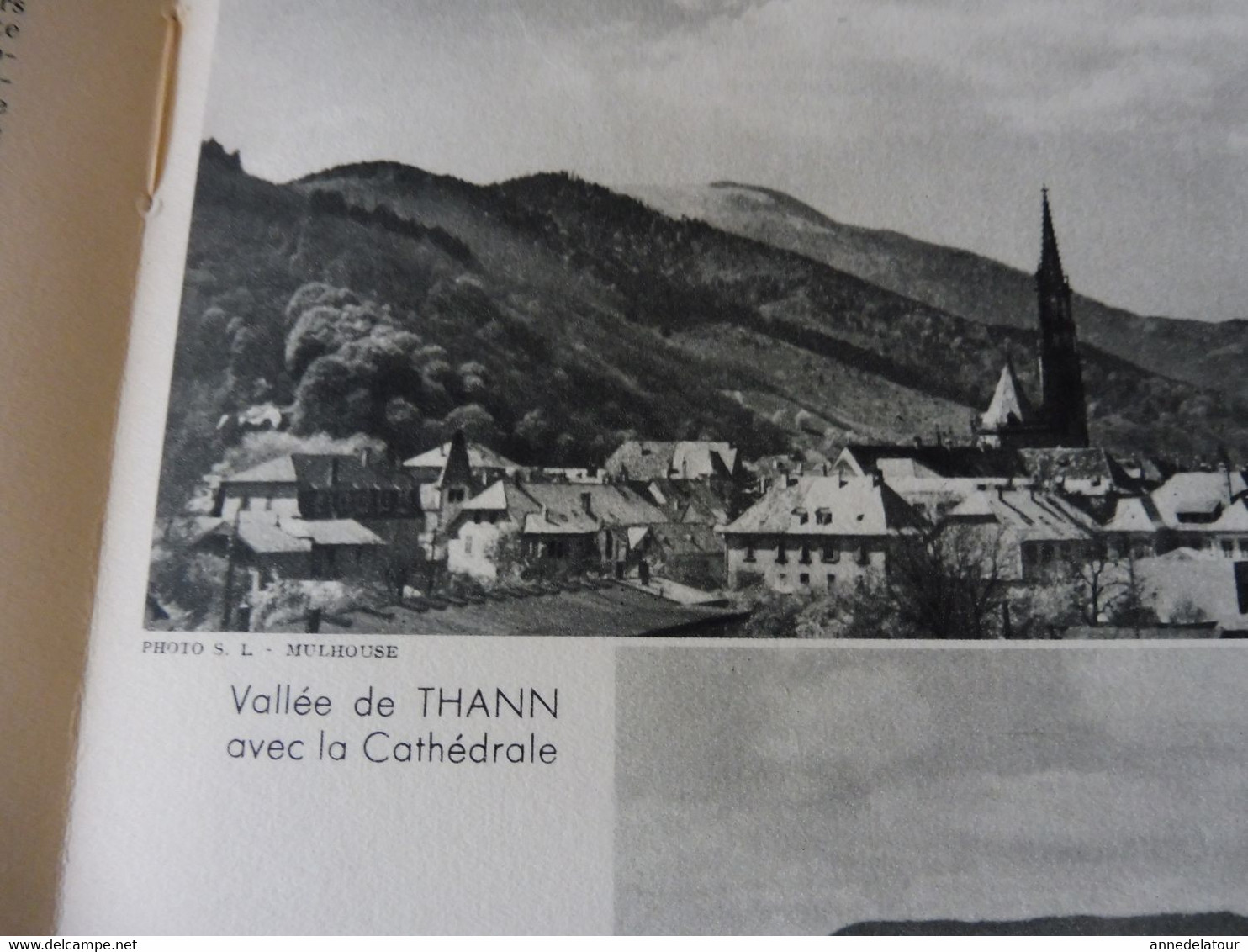 ALSACE 1952 LA FRANCE À TABLE: Hansi, Belfort,Colmar, Ribeauville, Vieil-Armand, Riquewihr, Than,Recettes culinaires;Etc