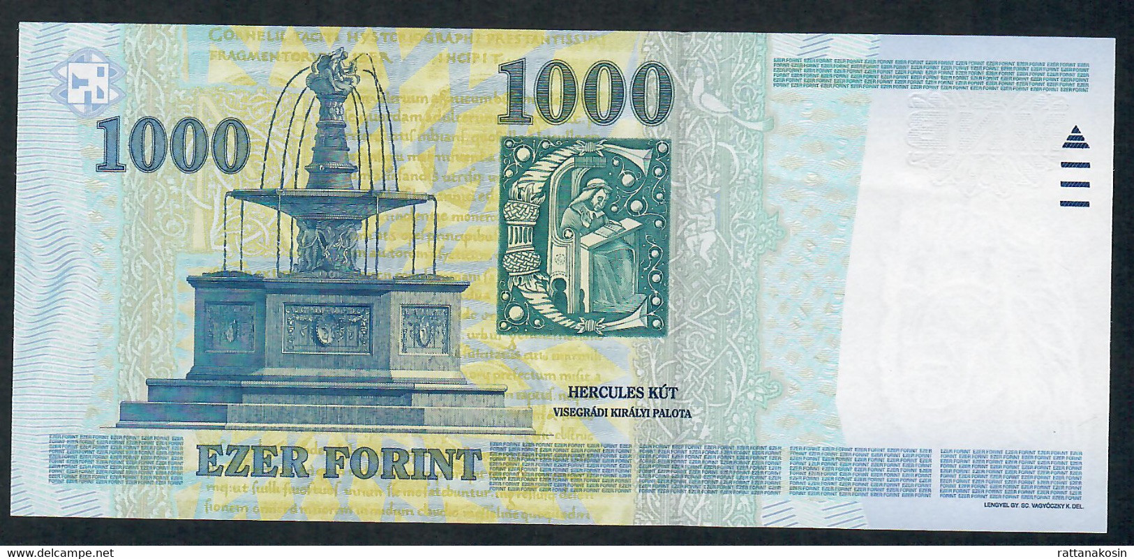 HUNGARY P195b 1000 FORINT 2006 #DE    UNC. - Hongrie