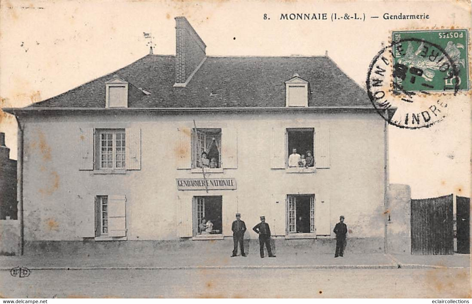 Monnaie         37           La Gendarmerie   N° 8   (scan) - Monnaie