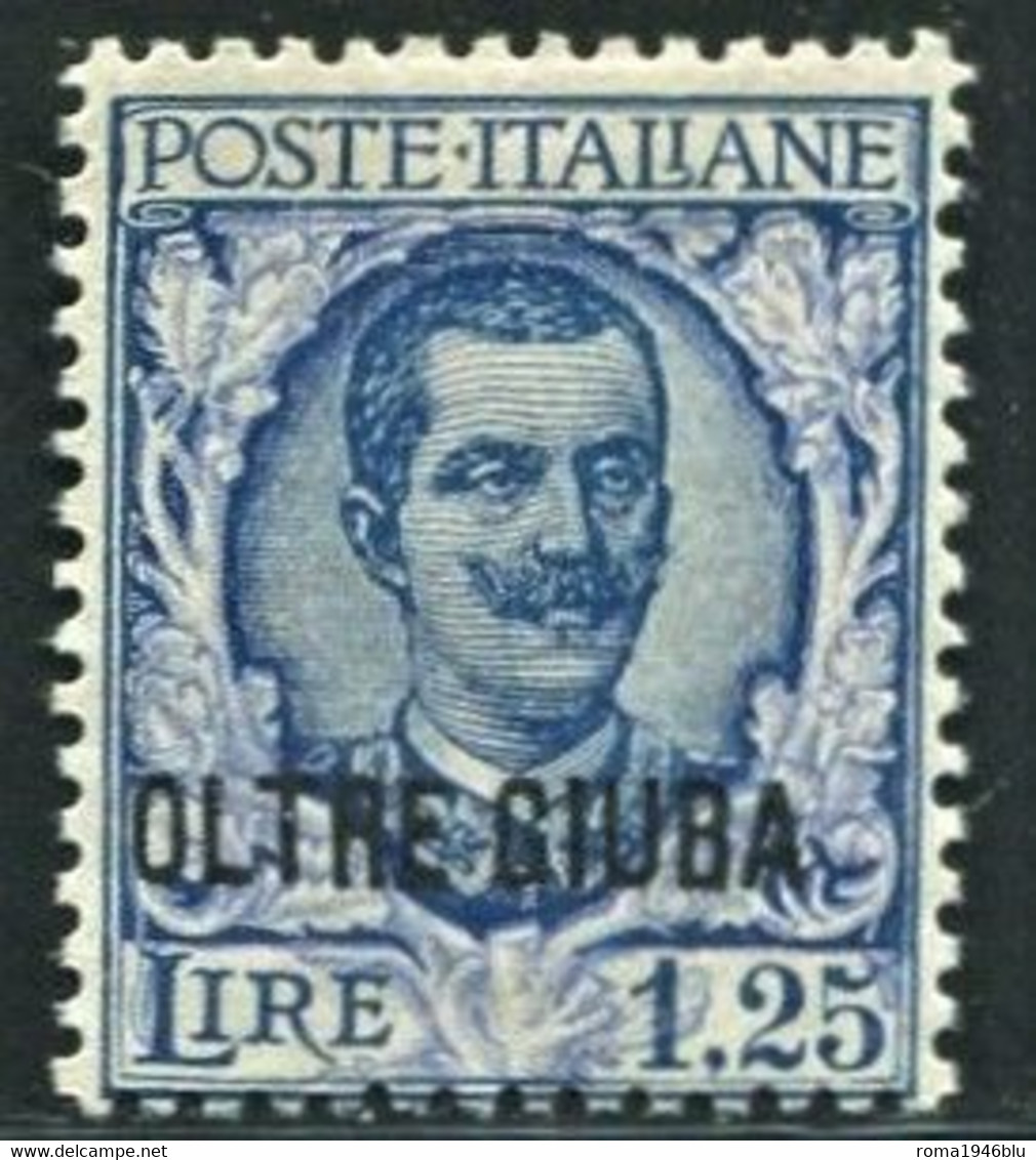 OLTRE GIUBA 1926 SOPR."OLTRE GIUBA"  1,25 ** MNH - Oltre Giuba