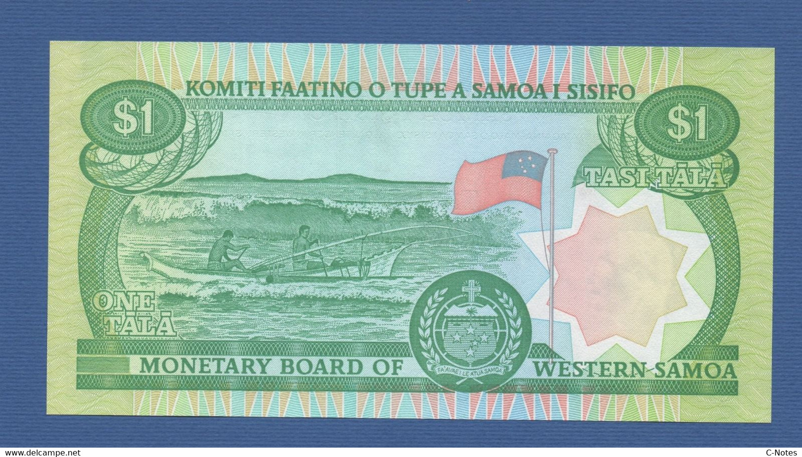 SAMOA - P.19 – 1 TALA ND (1980) UNC Serie S180652 - Samoa