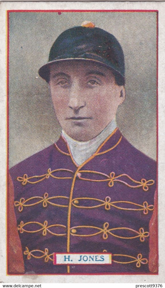 17 Herbert Jones - Derby Winners & Jockeys 1923 - Godfrey Phillips Cigarette Card - Original - Sport - Horses - Racing - Phillips / BDV