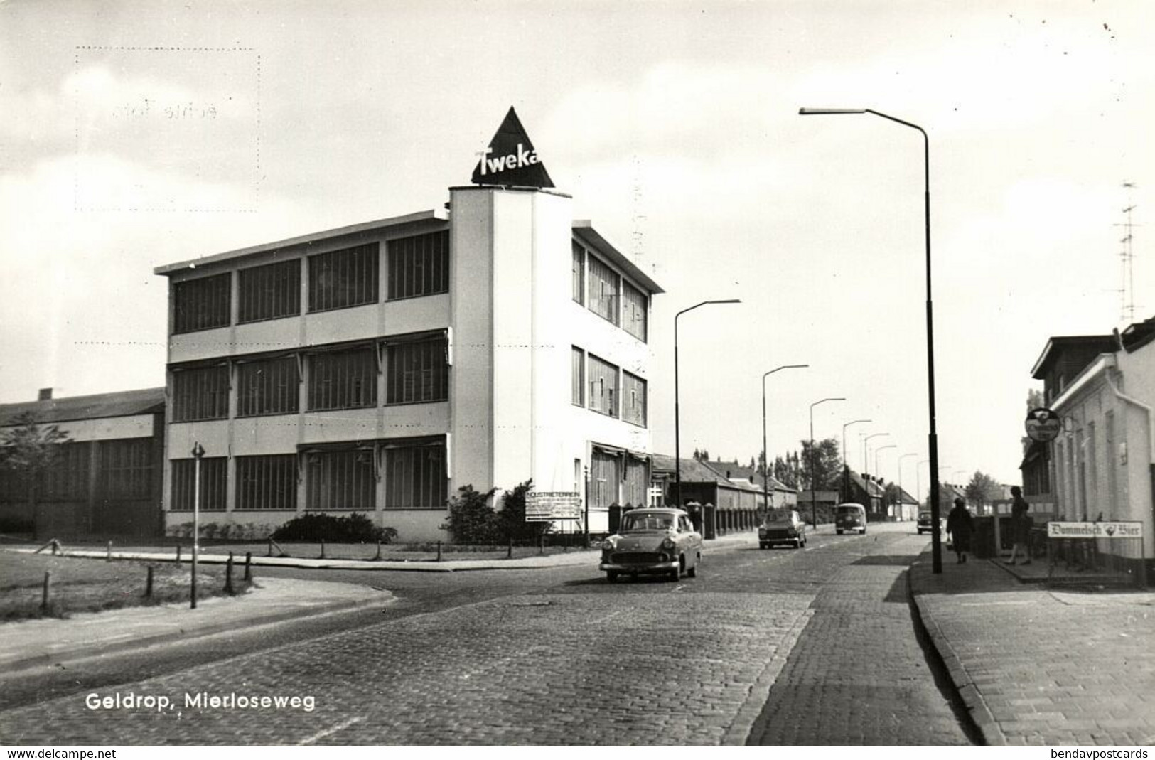 Nederland, GELDROP, Mierloseweg, VW V.W. Bus (1960s) Ansichtkaart - Geldrop