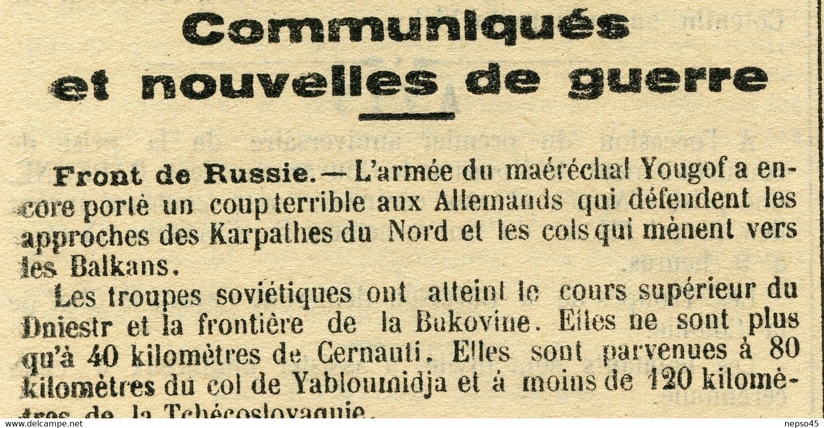 Période Jean Rapenne Gouverneur Guyane 1944.imprimerie Du Gouvernement.Cayenne.journal Le-Radio-Presse N° 85 - Autres & Non Classés