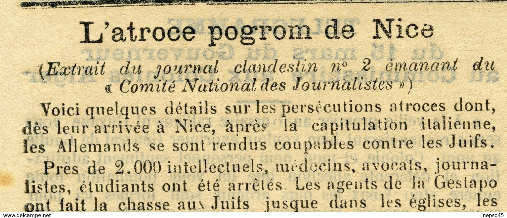 Période Jean Rapenne Gouverneur Guyane 1944.imprimerie Du Gouvernement.Cayenne.journal Le-Radio-Presse N° 85 - Autres & Non Classés