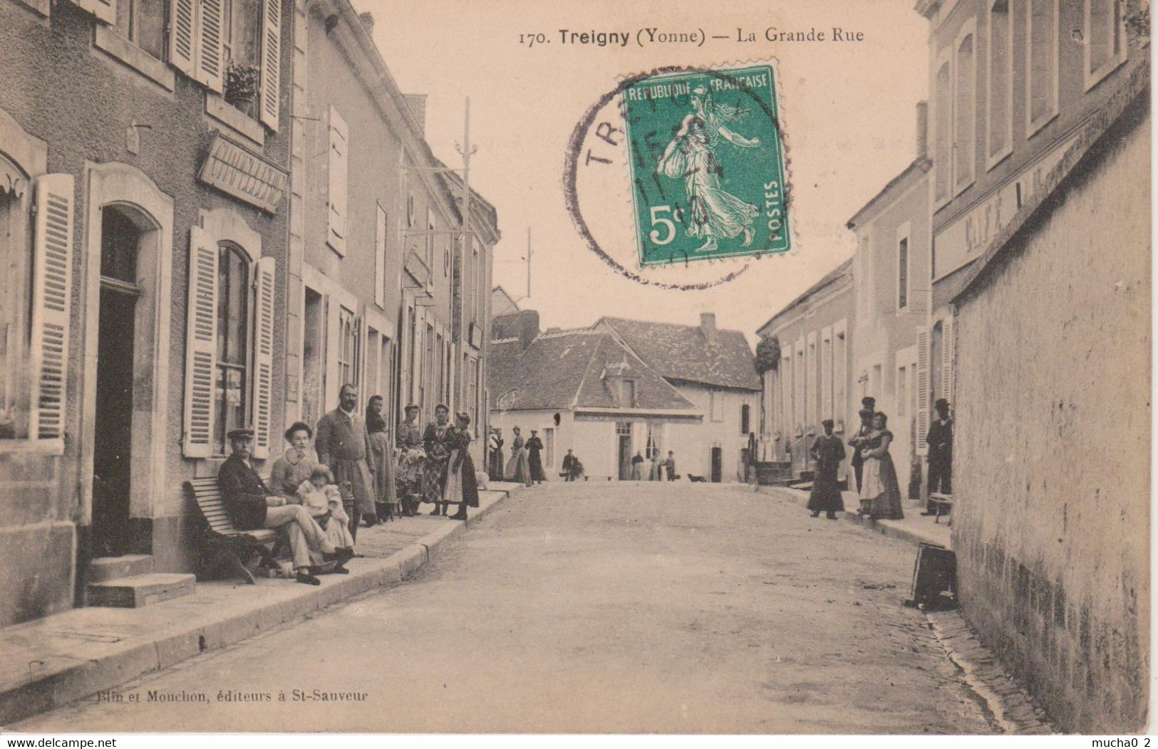 89 - TREIGNY - LA GRANDE RUE - Treigny