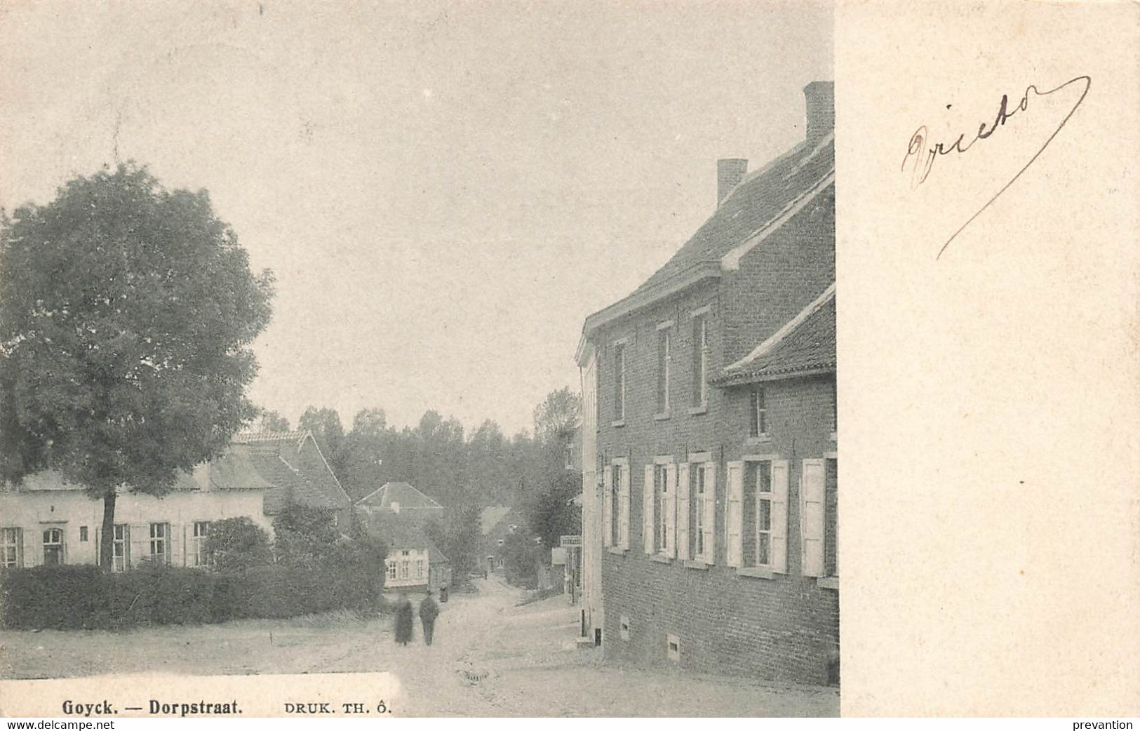 GOYCK - Dorpstraat - Carte Circulé En 1905 - Gooik
