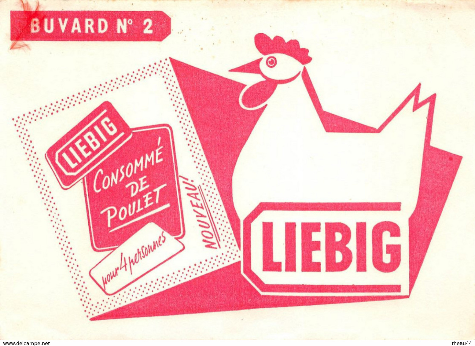 ¤¤  -  BUVARDS   -  " LIEBIG "    -   Illustrateur  -  Poule    - Voir Description  -  ¤¤ - Sopas & Salsas