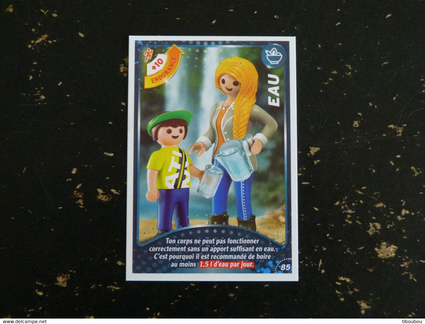 CARTE CARREFOUR PLAYMOBIL N° 85 - EAU WASSER WATER - Altri & Non Classificati