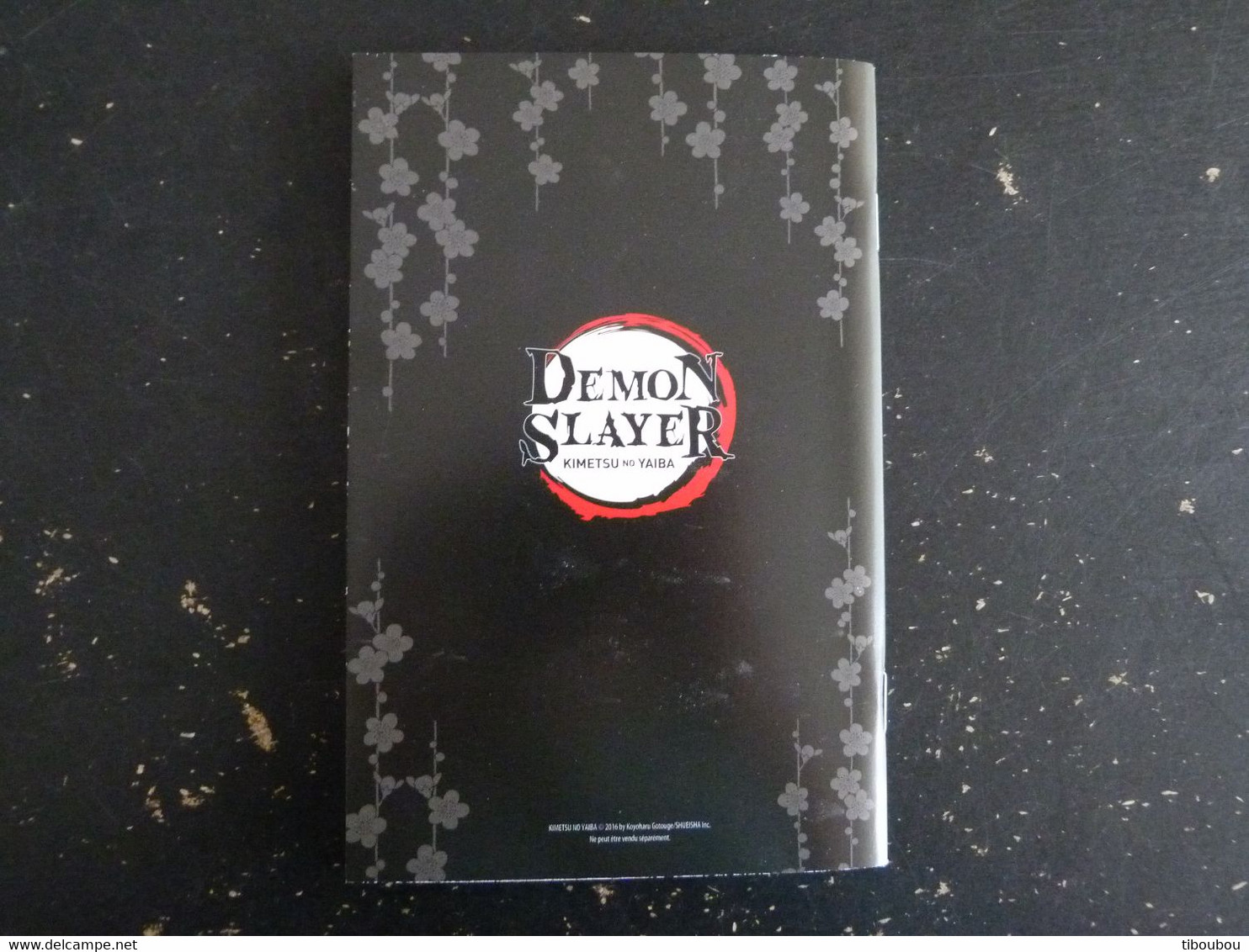 PETIT CARNET NEUF MANGA DEMON SLAYER KIMETSU NO YAIBA 2016 - Junior