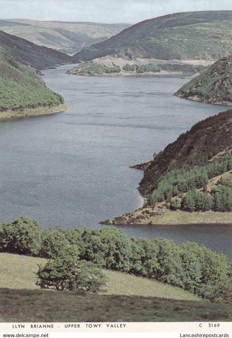 Postcard Llyn Brianne Upper Towy Valley My Ref B25229MD - Carmarthenshire