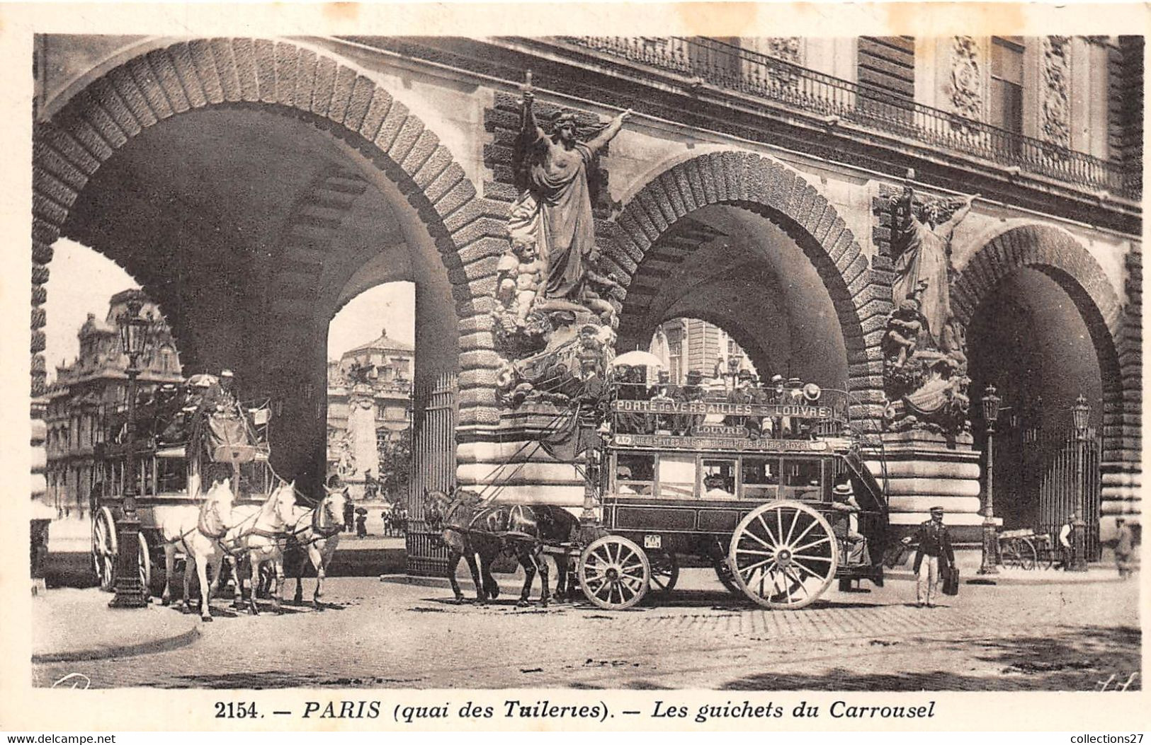 PARIS-QUAI DES TUILERIES, LES GUICHETS DU CARROUSEL - Autres & Non Classés