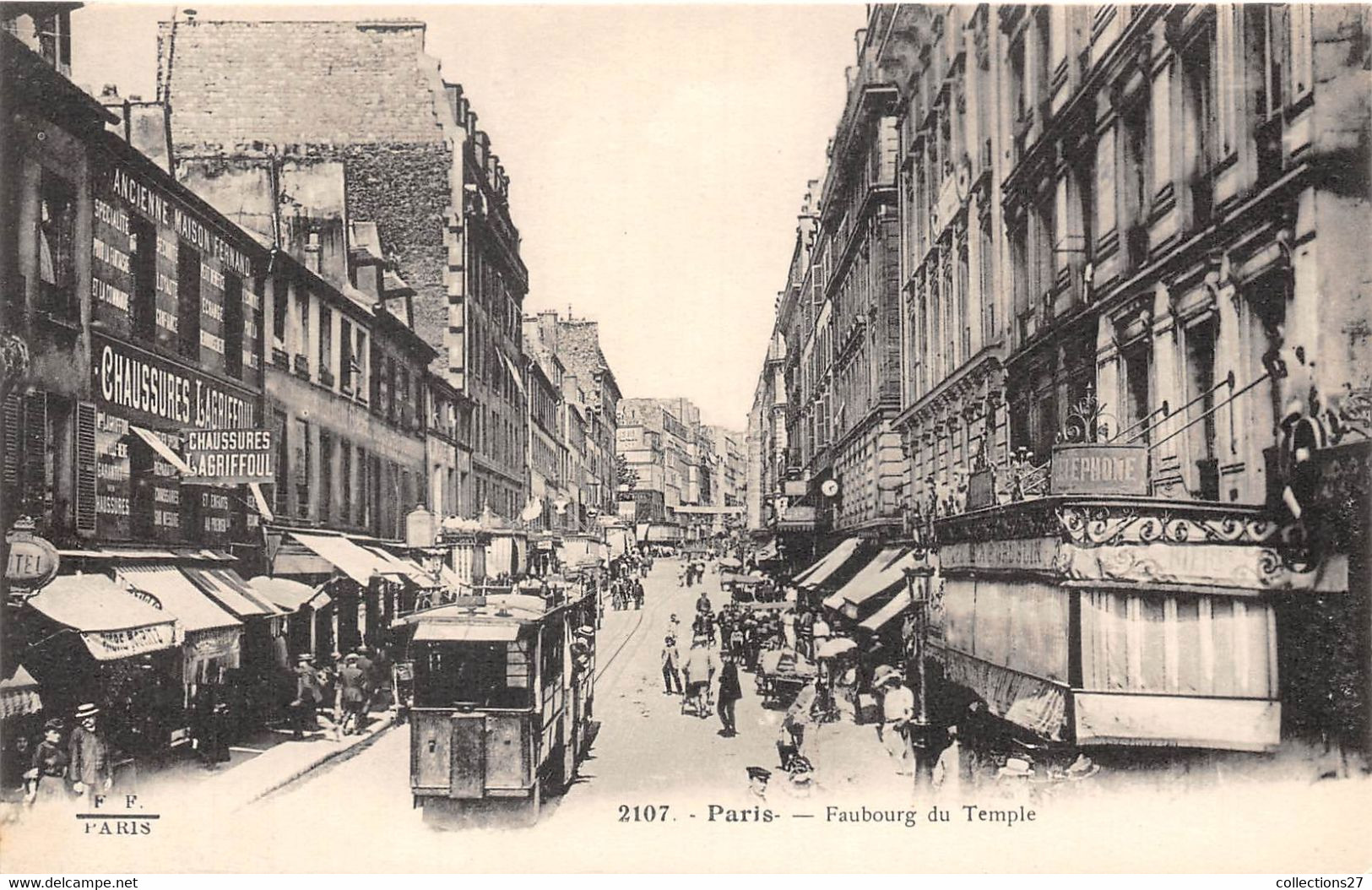 PARIS-FAUBOURG DU TEMPLE - Arrondissement: 10