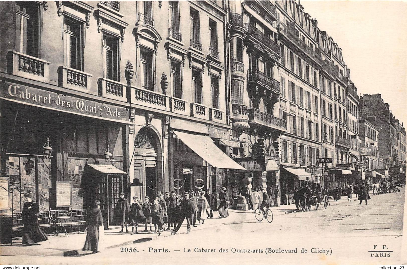 PARIS-LE CABARET DES QUAT-ARTS BOULEVARD DE CLICHY - Arrondissement: 09