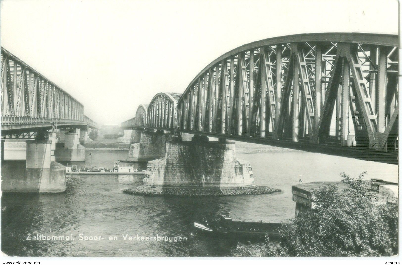 Zaltbommel; Spoor- En Verkeersbruggen (Bridges) - Niet Gelopen. (Kaasjager - Zaltbommel) - Zaltbommel