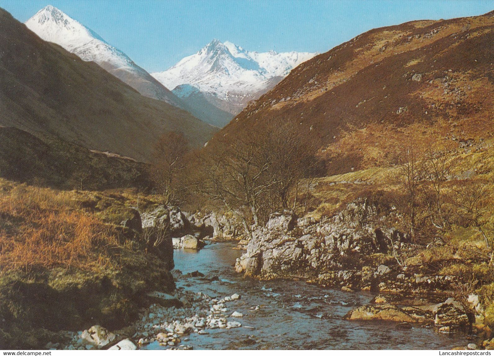 Postcard Glen Shiel Highland My Ref B25234MD - Ross & Cromarty