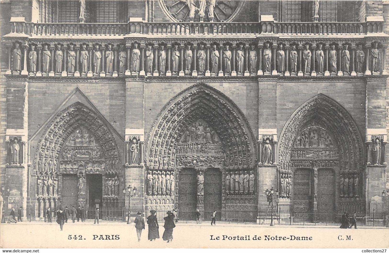 PARIS-LE PORTAIL DE NOTRE-DAME - Notre Dame Von Paris