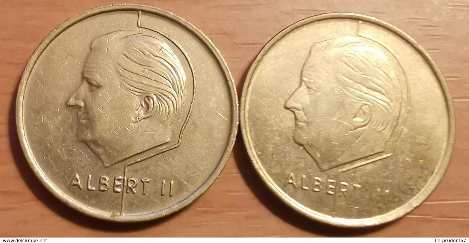 Belgique - 5 Francs - Albert II En Néerlandais - Lot De 2 Pièces - Années 1994 Et 1998 - 5 Frank