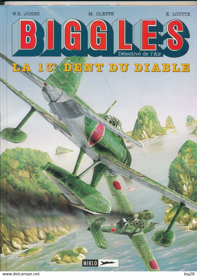 BIGGLES  LA 13ème DENT DU DIABLE - Biggles