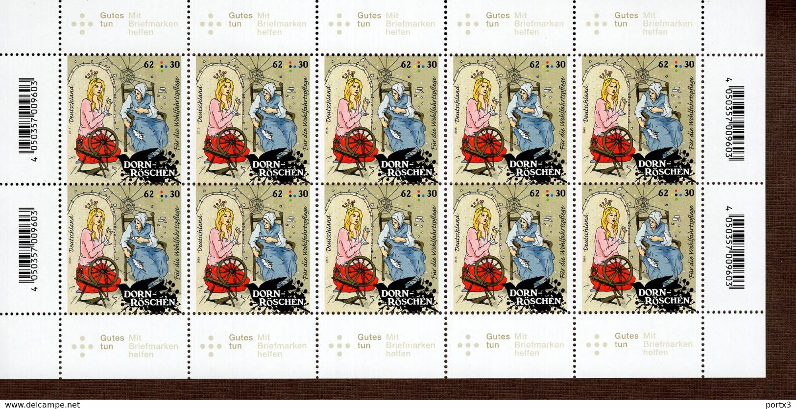 Bund Kleinbogen 3132 - 3134 Grimms Märchen Dornröschen MNH  Postfrisch ** Neuf - 2011-2020