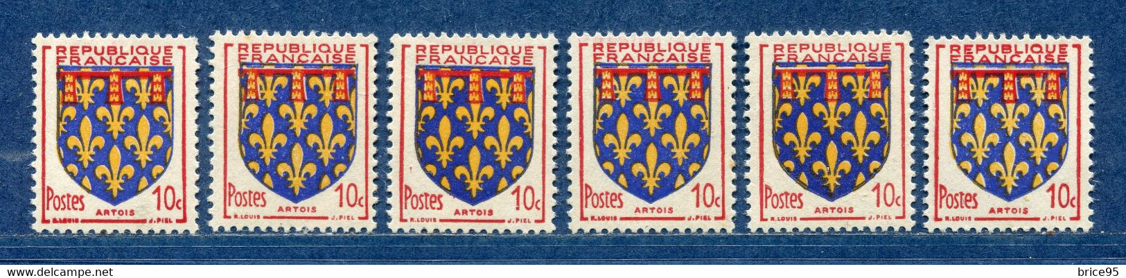 ⭐ France - Variété - YT N° 899 - Couleurs - Pétouilles - Neuf Sans Charnière - 1951 ⭐ - Unused Stamps