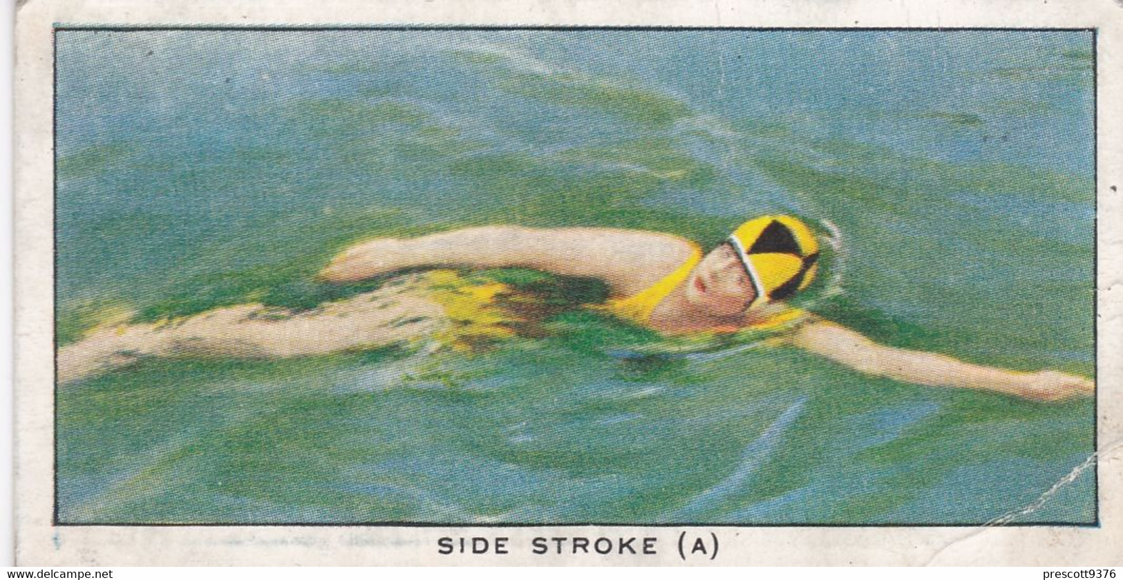 Swimming Diving & Life Saving - No13 -  1937 - Ardath Cigarette Card - Original - Sport - Phillips / BDV