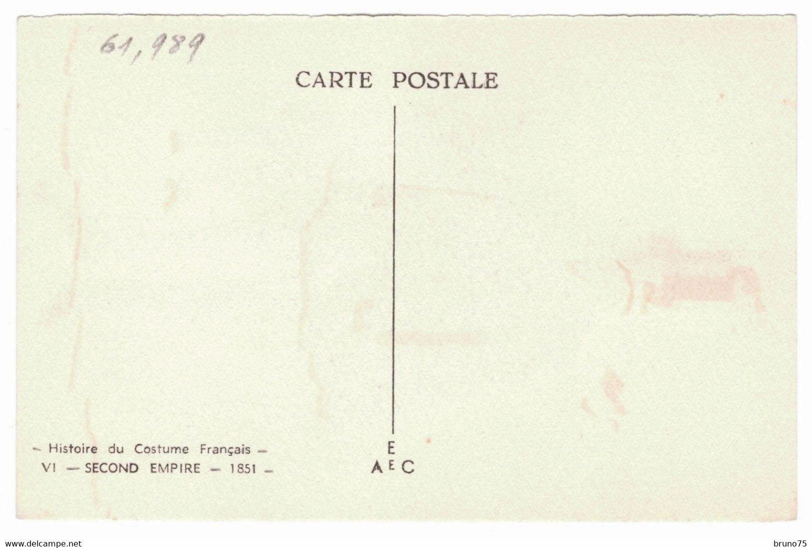 ROUILLIER - Histoire Du Costume Français - VI - Second Empire - 1851 - Rouillier