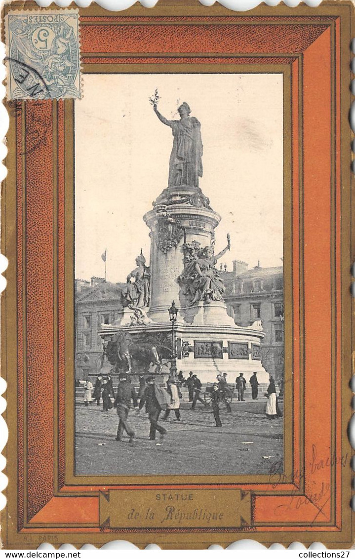 PARIS-STATUE DE LA REPUBLIQUE - Arrondissement: 10