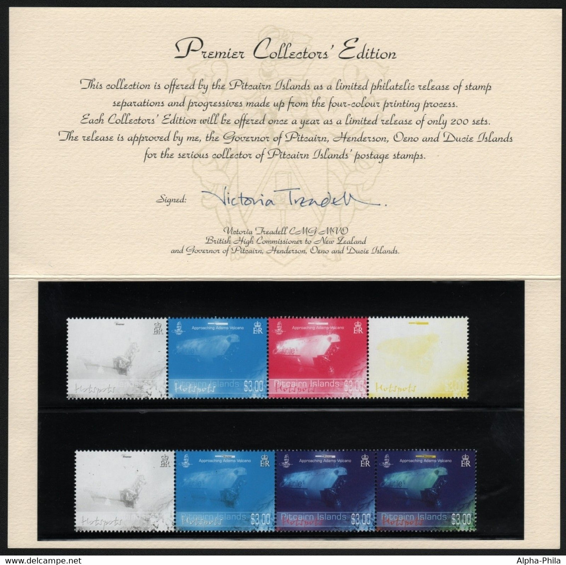 Pitcairn 2010 - Mi-Nr. 812 ** - MNH - Druckphasen - Premier Collectors Edition - Pitcairneilanden