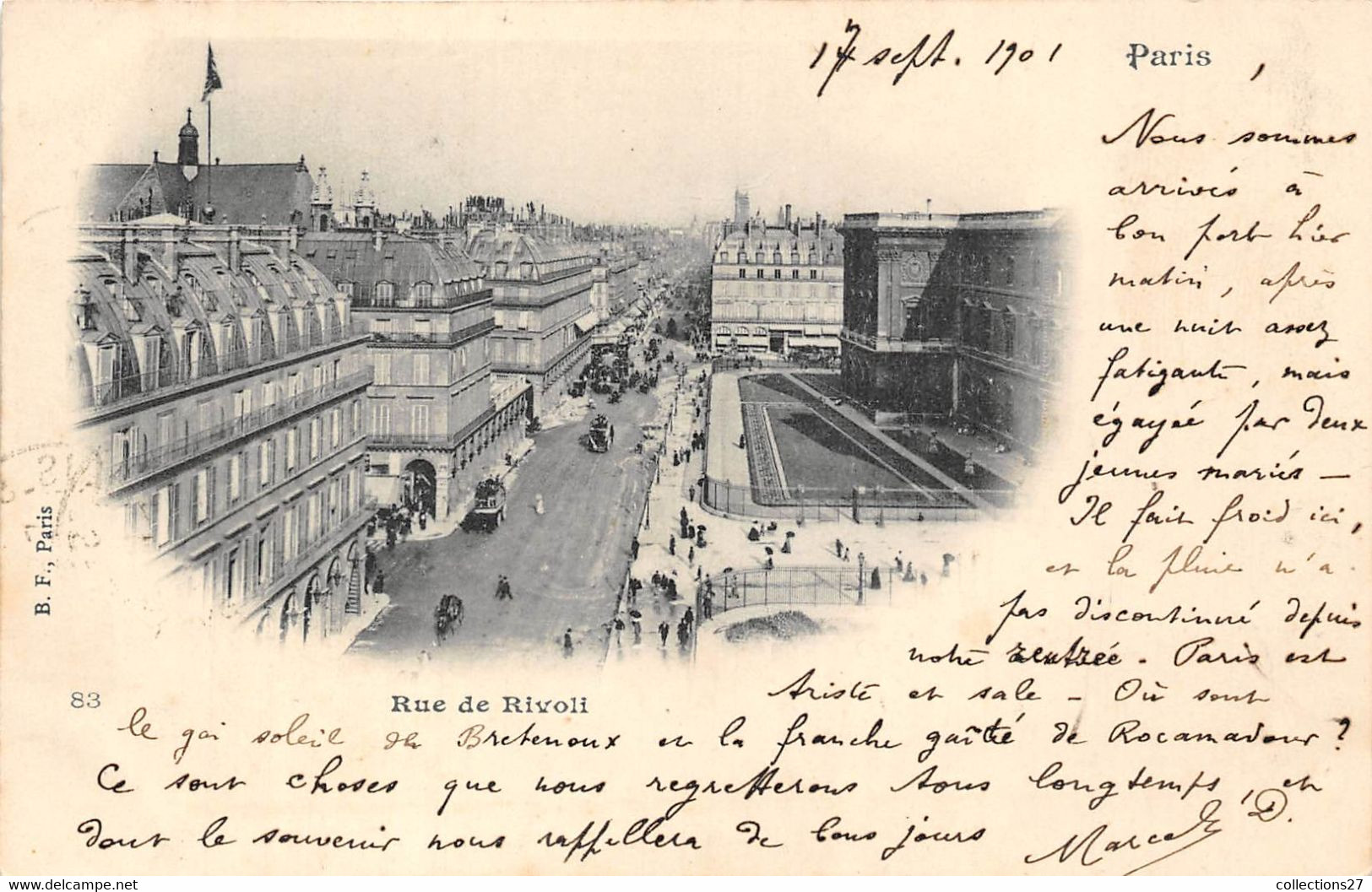 PARIS-RUE DE RIVOLI - Arrondissement: 01