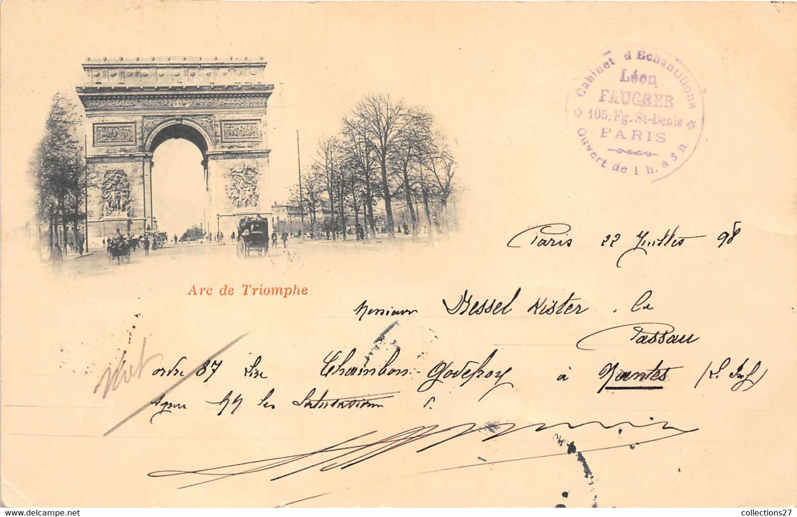 PARIS-ARC DE TRIOMPHE - Triumphbogen