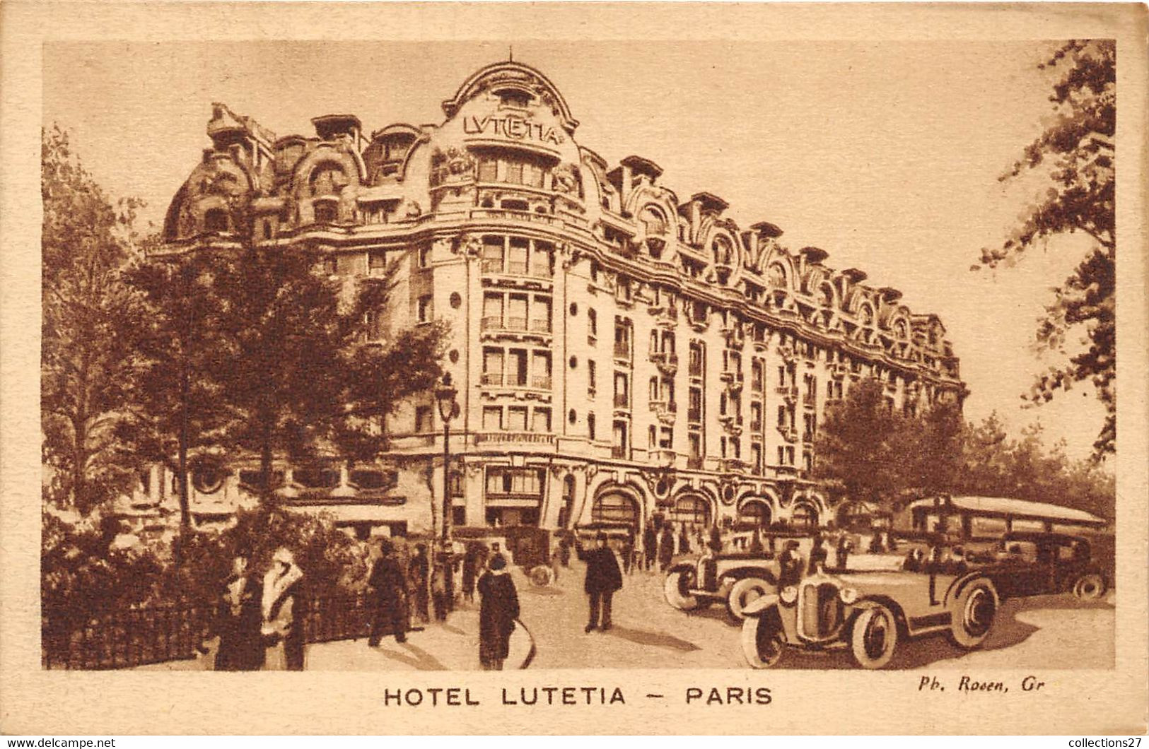 PARIS-HÔTEL LUTETIA - Arrondissement: 06