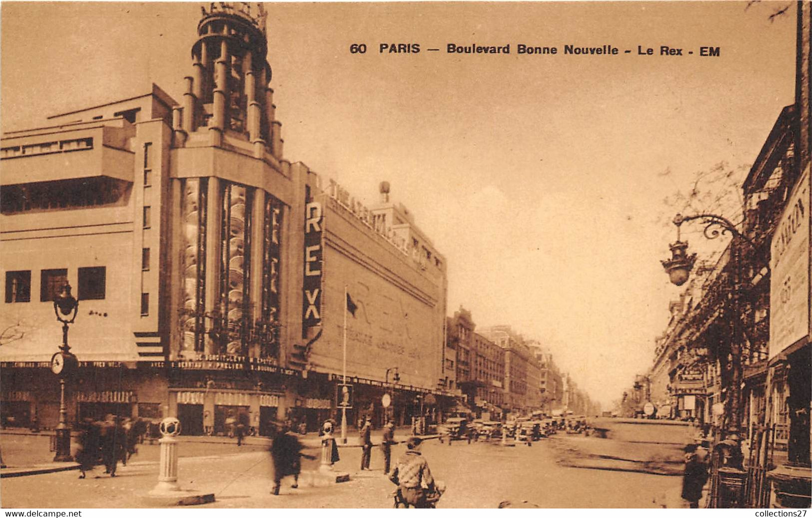 PARIS-BOULEVARD BONNE NOUVELLE LE REX CINEMA - Distrito: 02